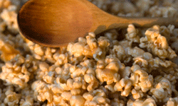 Since popcorn is a whole-grain, it will fill you up faster.