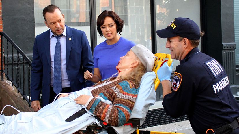 Donnie Wahlberg and Marisa Ramirez, Blue Bloods